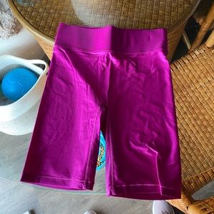 All Access Bandier | pink/purple biker shorts